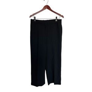 Aritzia Babaton Classic Black Women's wide leg trousers pants size 10